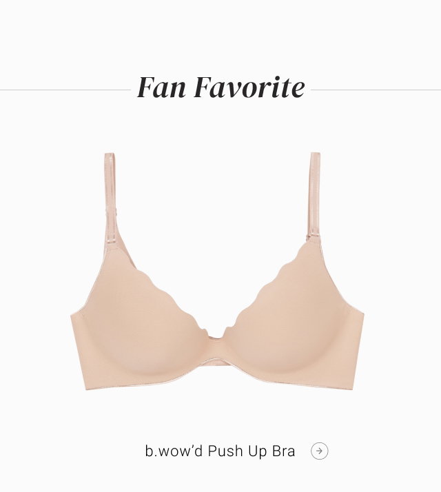 b. wow'd Push Up Bra