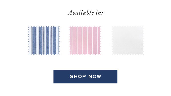Swatches of colors of shirts available