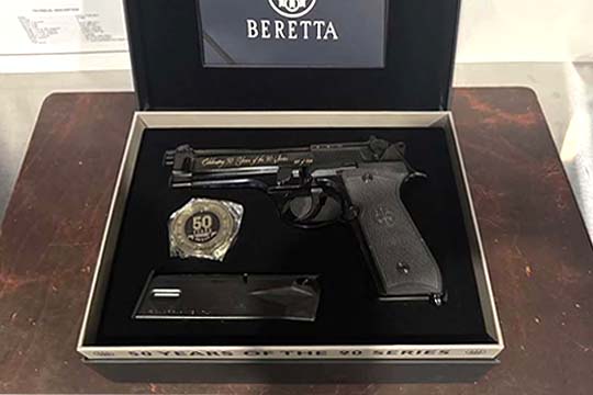 NIB Beretta 92SB 50th Anniversary Reproduction - J92SB15