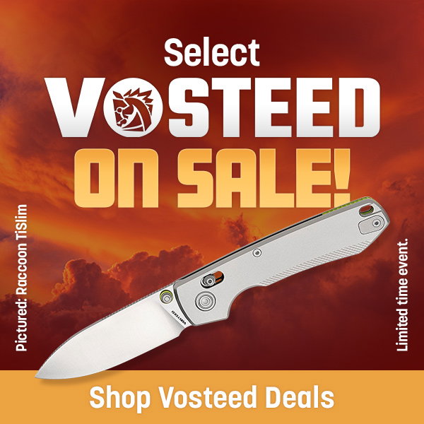 Vosteed Knives September Special Select Sale
