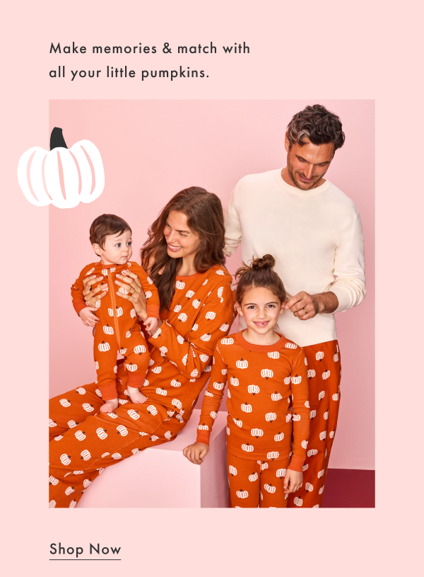 Make memories & match with all your little pumpkins. | Shop Now