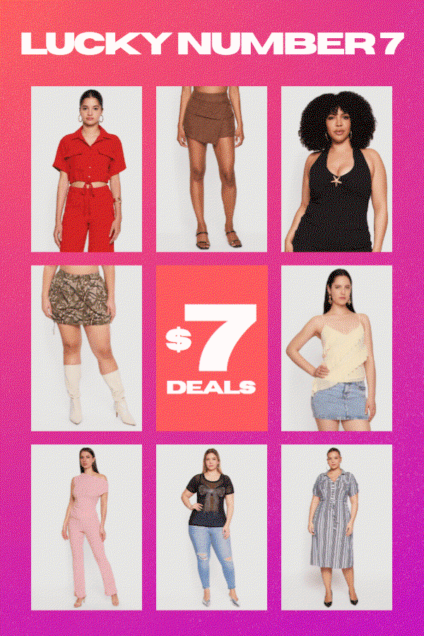 LUCKY NUMBER 7 - SHOP $7 DEALS