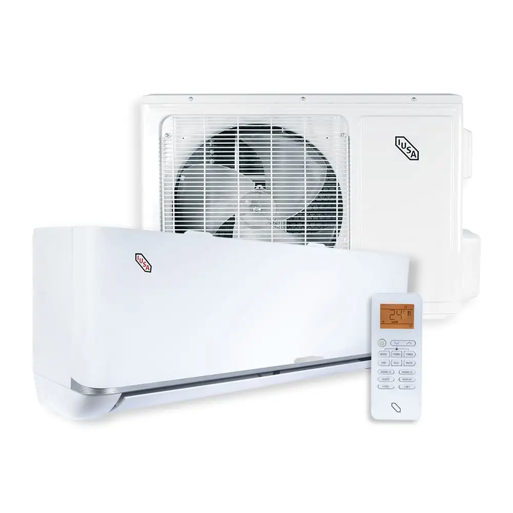Minisplit masterfriz inverter IUSA Smart R32 1 tonelada frío y calor 115v