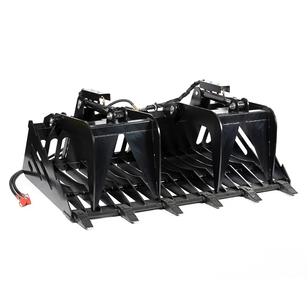 Image of Skeleton Rock Bucket Grapple Rake with Teeth