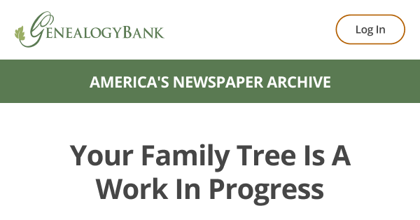 Your Family Tree Is a Work in Progress