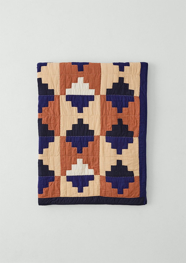 Folk Cotton Patchwork Quilt