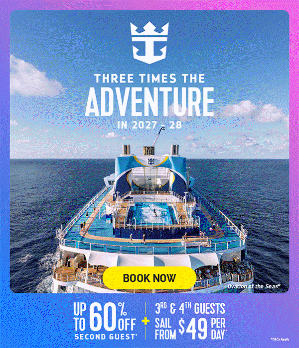 Australia, prepare for an Ovation | Three times the Adventure in 2027-2028