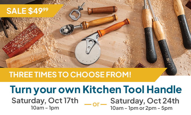 Kitchen Tool Class, October 17 or October 24