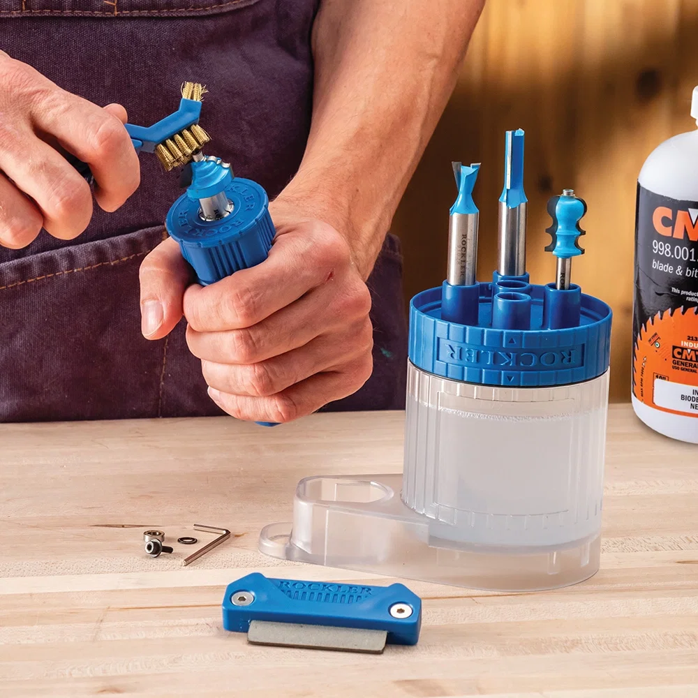 Rockler Router Bit Cleaning and Maintenance Kit