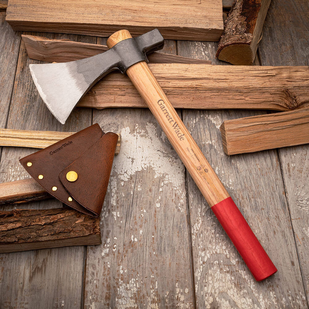 Image of Tomahawk & French-Made Sheath Pair