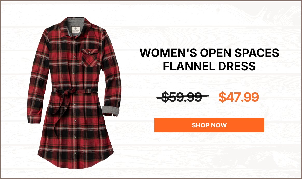 Women's Open Spaces Flannel Dress