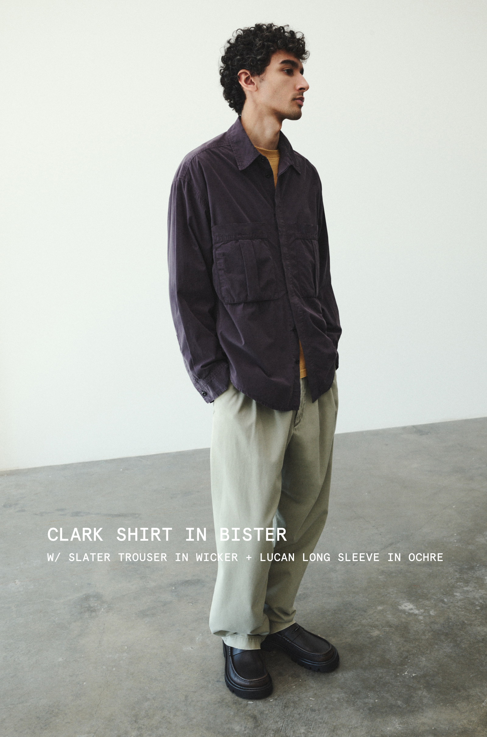 Clark Shirt in Bister