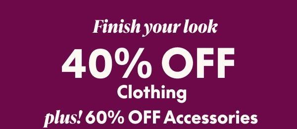 40% Off