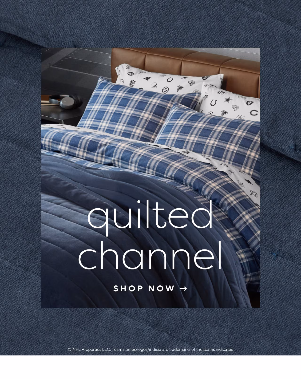Quilted channel