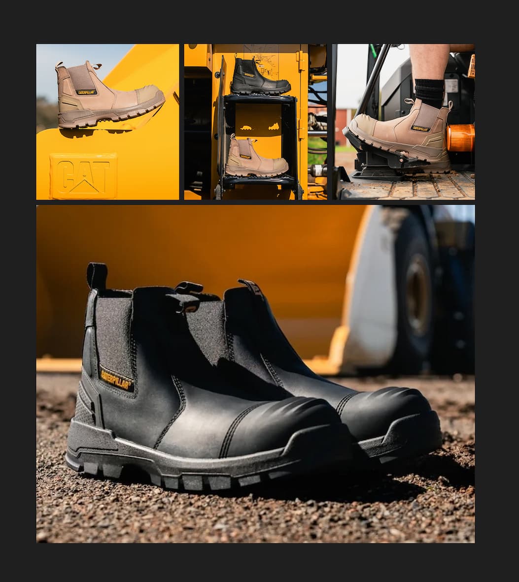 CAT Striver XL Elastic Side Safety Boot