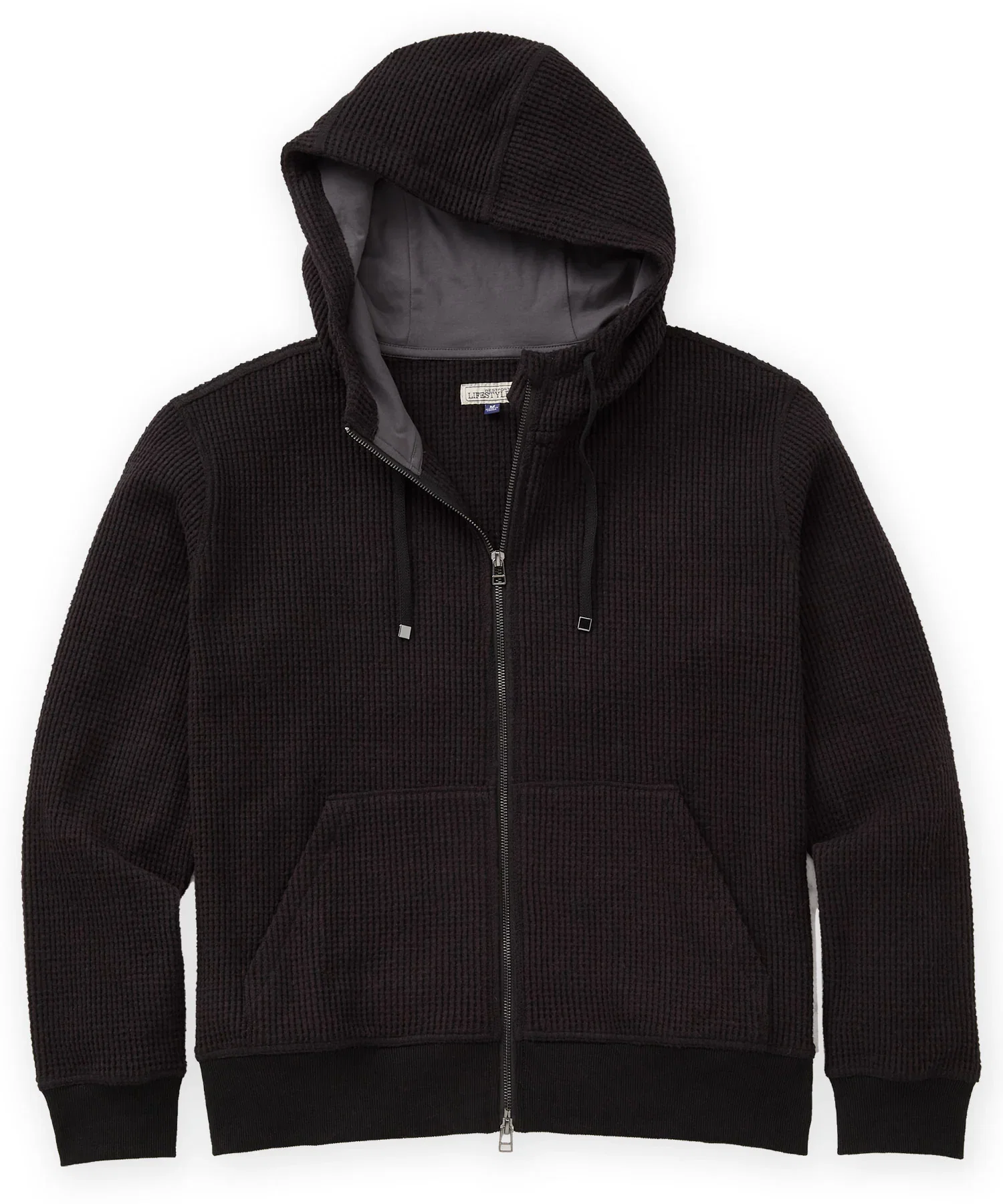 Westport Lifestyle Long Sleeve Puget Waffle Full-Zip Hoodie