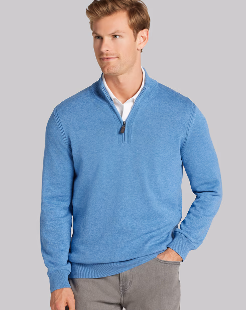 Pima Cotton Sweaters $49.99 | Reg. $69.50–$74.50 | | See terms below.