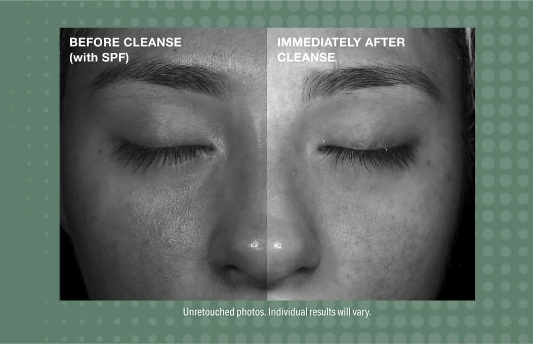 Before and After of NEW StriVectin Daily Reveal®  Deep Cleansing Balm