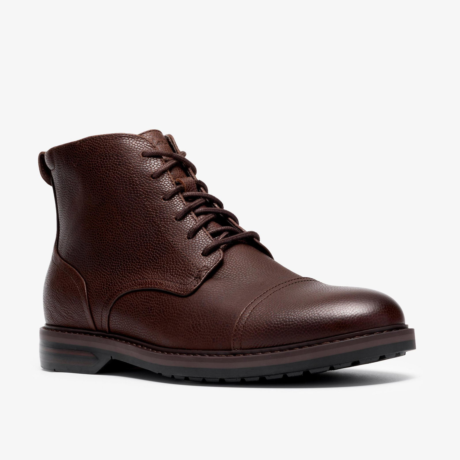 Shop Aldwin 2 Cap Brown Leather