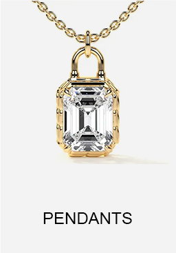 Lab Diamond Pendants