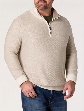 Navtech jacquard 1/4-Zip Pullover