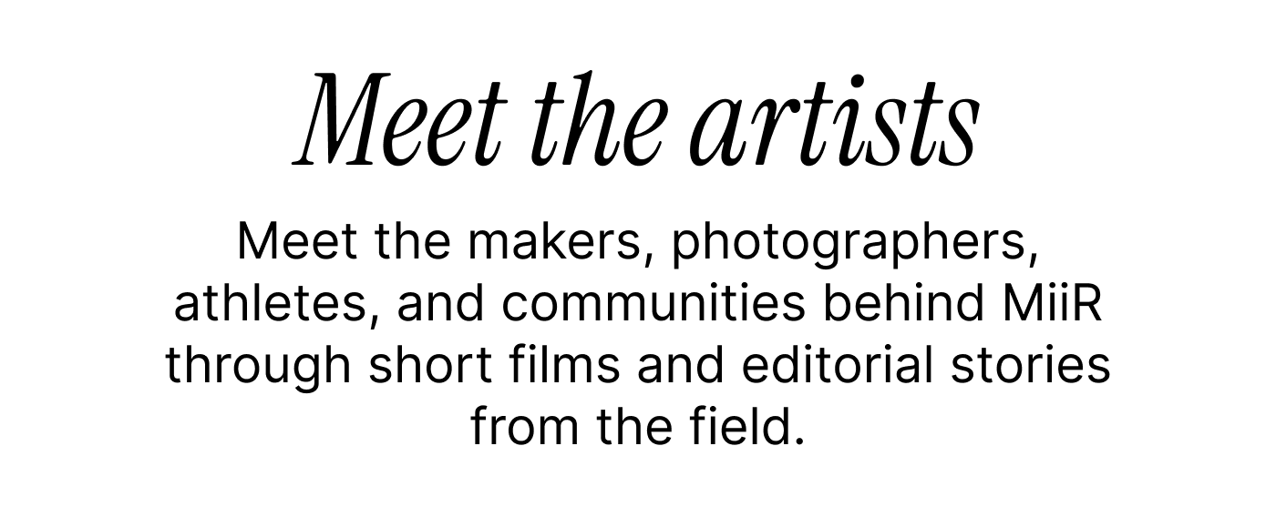 Meet the artists