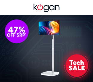 Kogan Signature 27" Full HD Multifunctional Portable Smart Touch Screen with Stand (6GB, 128GB, Wi-Fi) Product Image