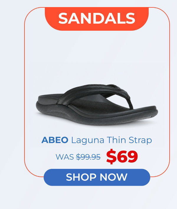 Sandals - ABEO Laguna Thin Strap