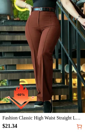 Fashion Classic High Waist...