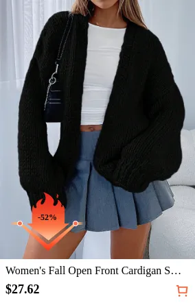 Women s Fall Open Front Cardigan...