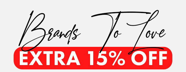Extra 15% Off Select Styles