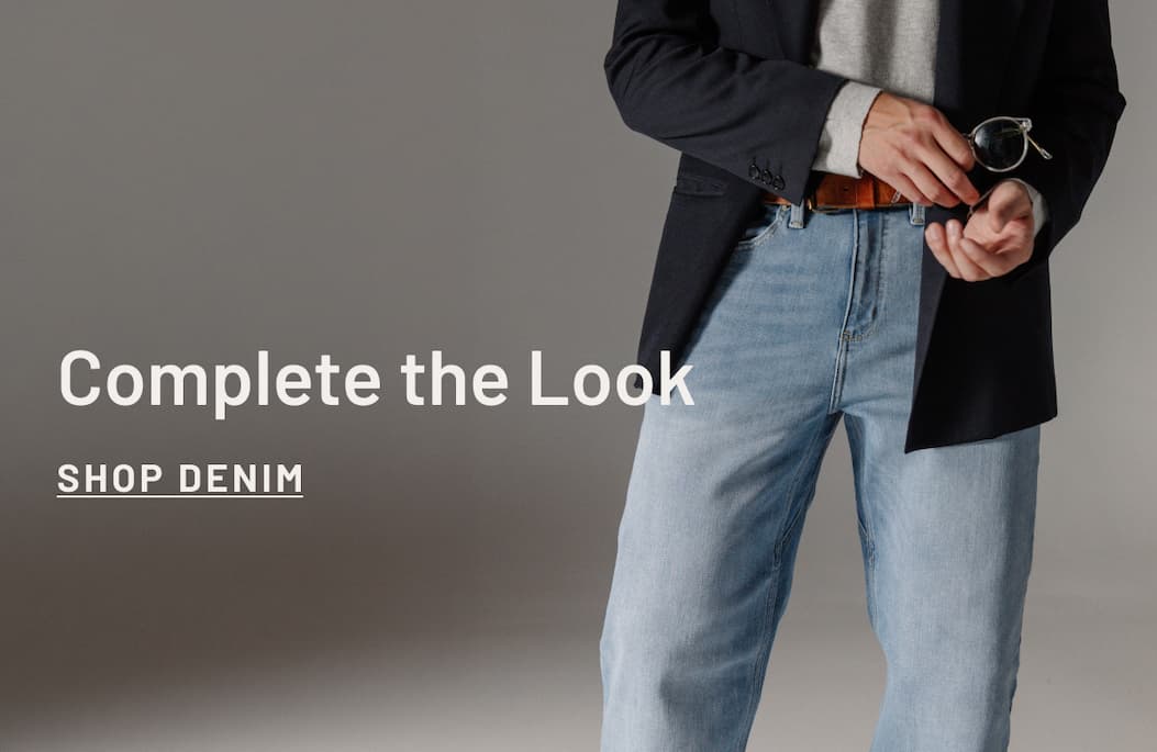 Complete your fall look with comfortable DUER denim. Shop denim.