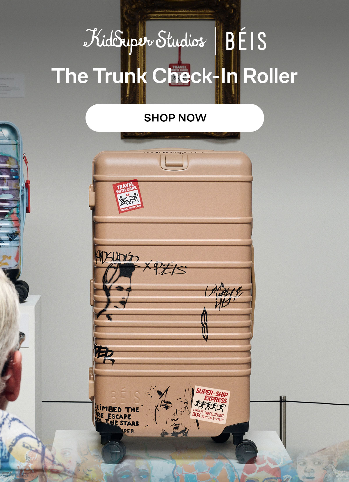 The Trunk Check-In Roller - Shop KidSuper x BÉIS