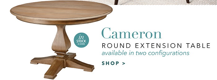 Cameron Round Extension Table | Shop >