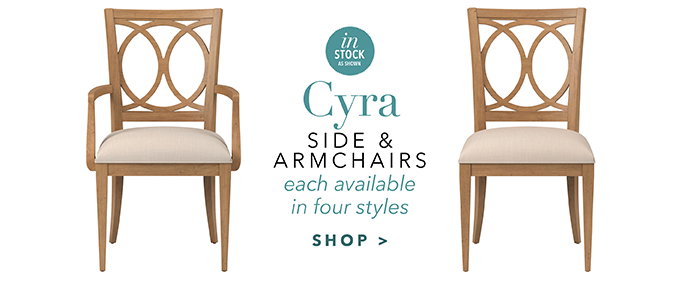 Cyra Side & Armchairs | Shop >