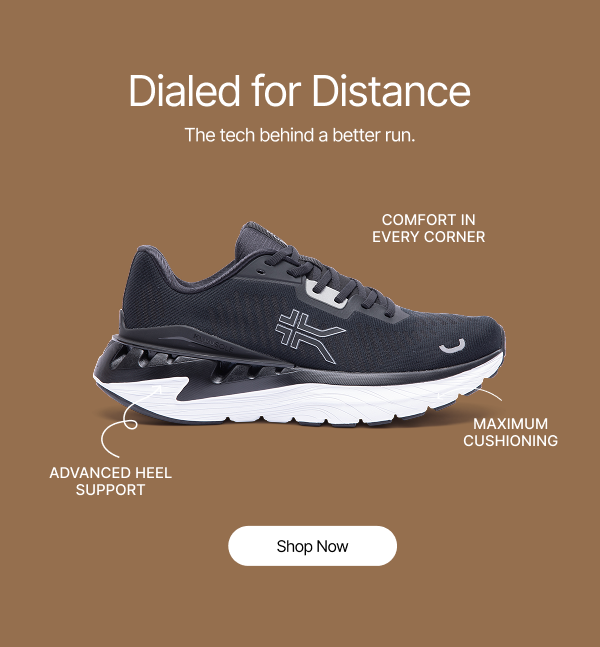 Dialed for Distance - From advanced heel support to maximum cushioning, this shoe helps you have a better run.