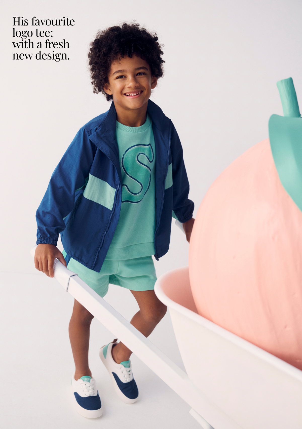 New Boy Arrivals. With bright colours and a sporty look, our new arrivals for boys are ready for every outing. Shop Now.