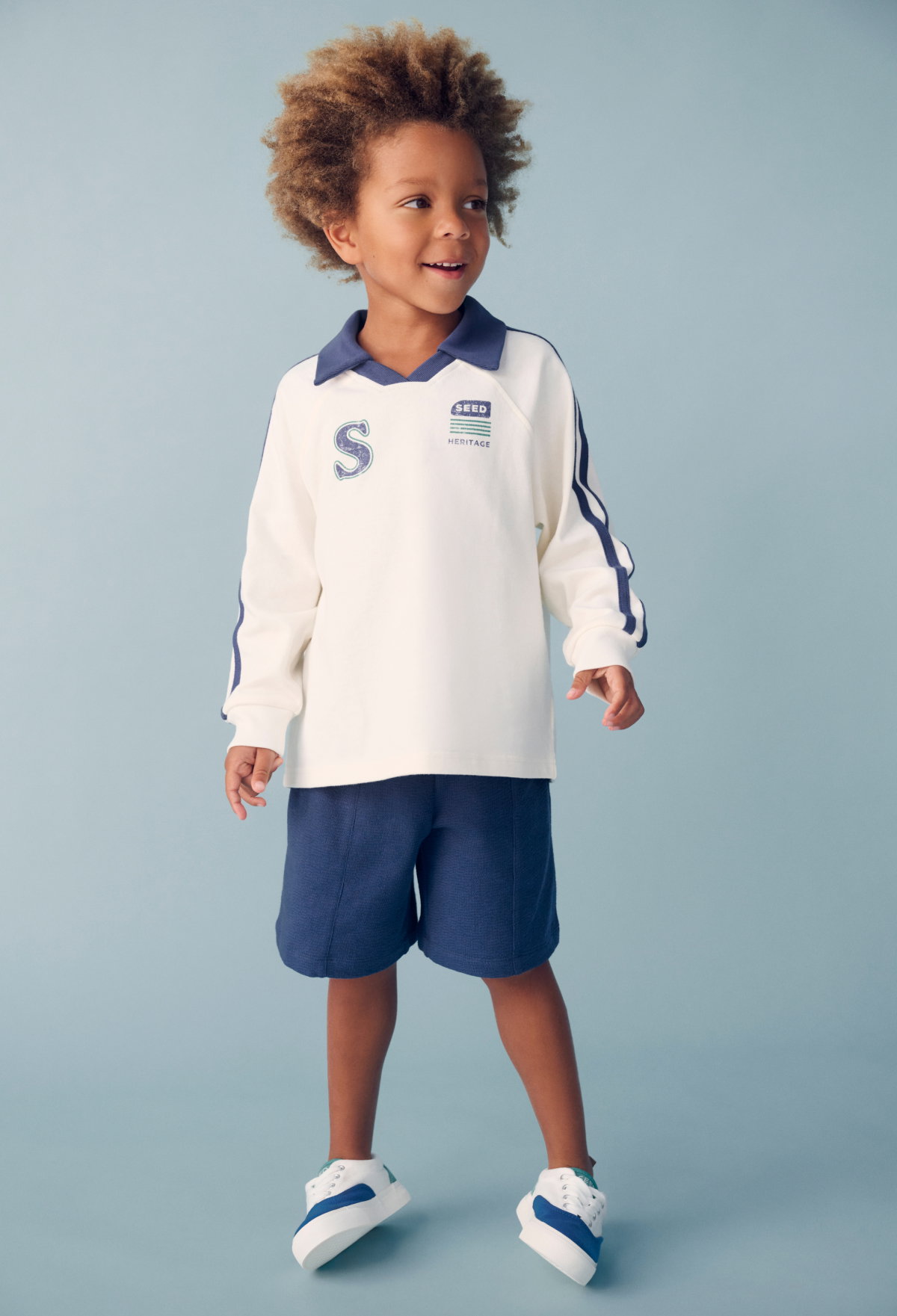 New Boy Arrivals. With bright colours and a sporty look, our new arrivals for boys are ready for every outing. Shop Now.