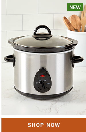 Shop Now. New: 3-Quart Manual Slow Cooker
