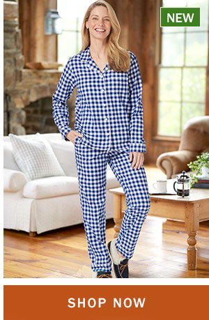 Shop Now. New: Ella Simone Women's Gingham Flannel Pajama Set 