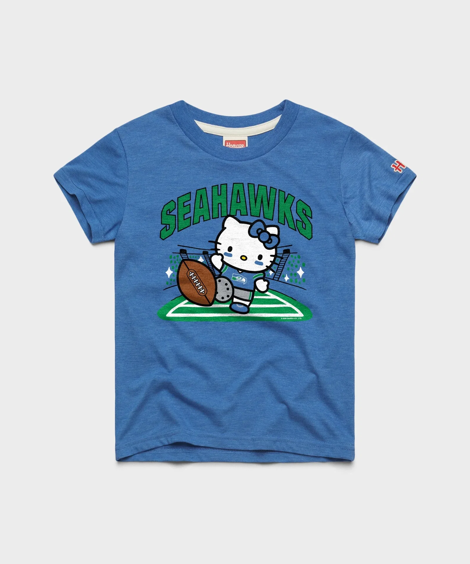 Image of Youth Hello Kitty x Seattle Seahawks Retro Kickoff