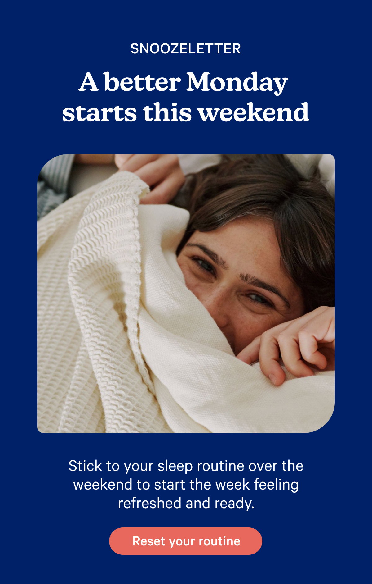 Reset your routine