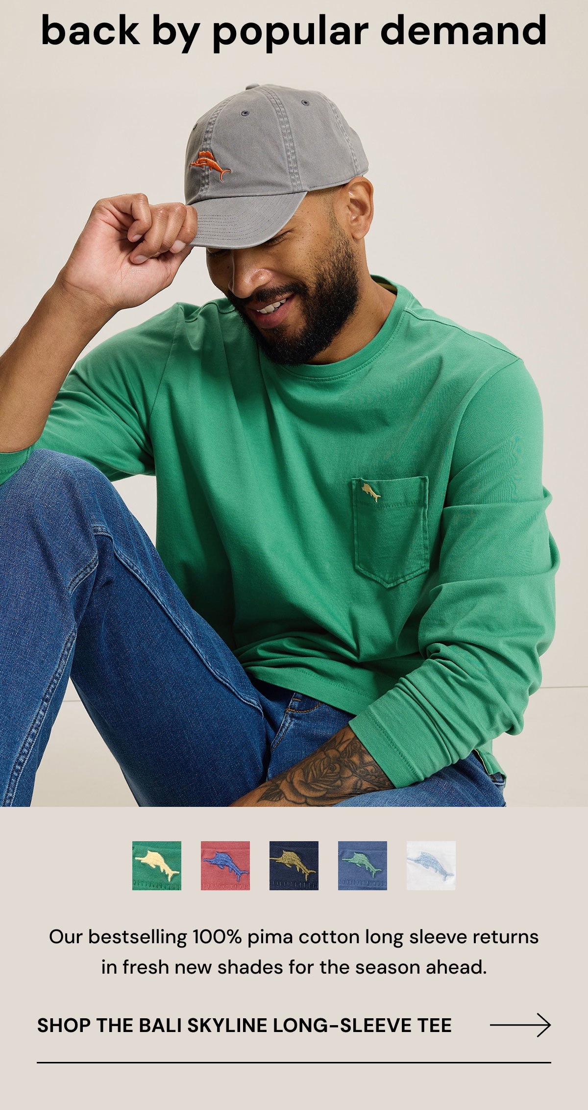 Shop The Bali Skyline Long-Sleeve Tee