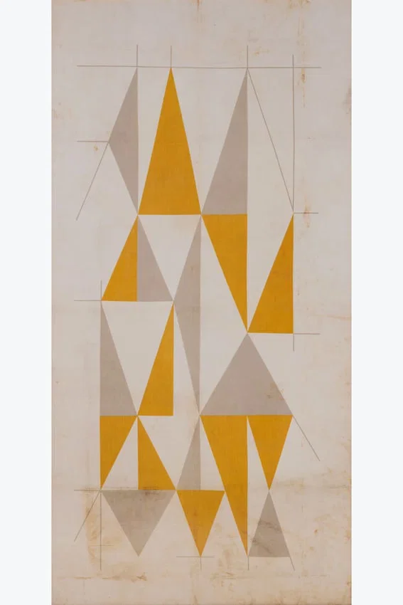 Gio Ponti (1891-1979) 'Painted door’