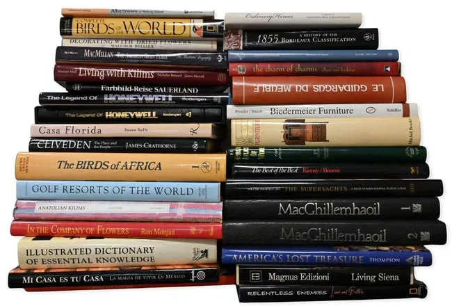 Approximately 67 Assorted Reference and Decorative Coffee Table Books