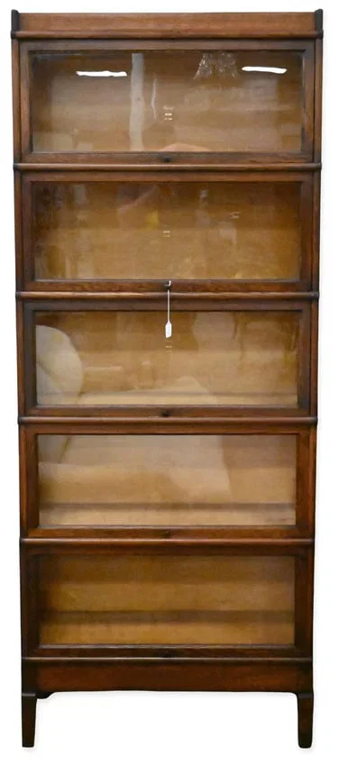 Macey Oak Barrister Bookcase