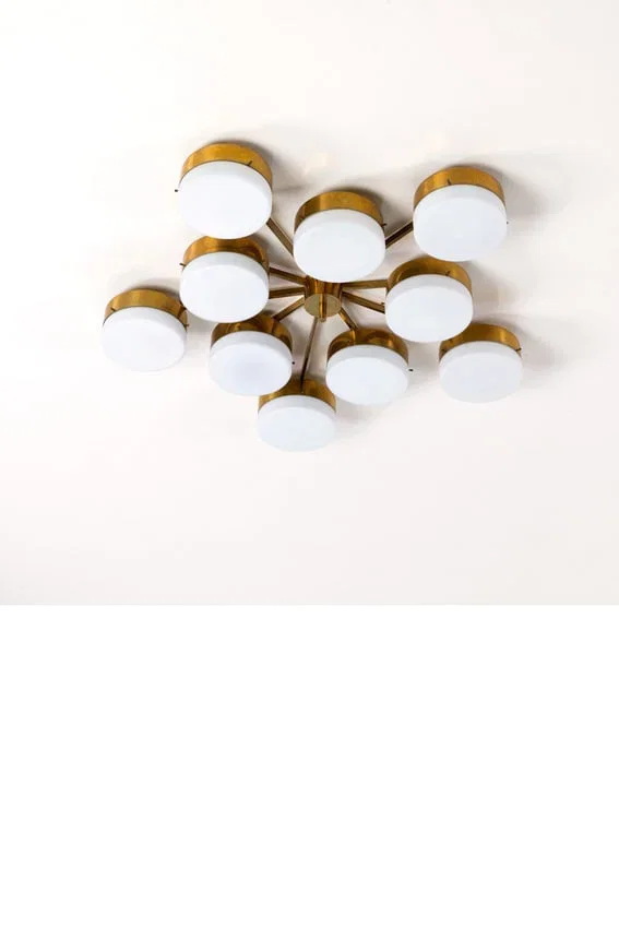 Gio Ponti (1891-1979) Ceiling lamp