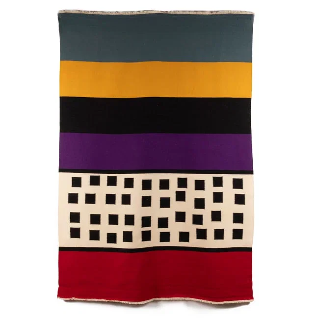 Ramona Sakiestewa, Banded Textile (from the Katsina Series), ca. 1990
