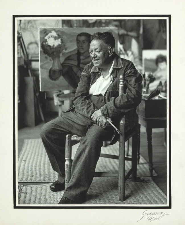 Enrique Segarra, El Artista (The Artist), A Portrait of Diego Rivera, 1945
