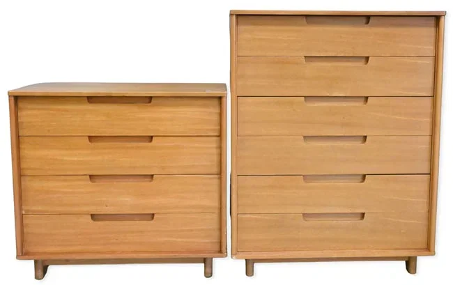 Two Milo Baughman for Drexel Chests